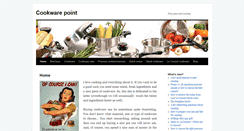 Desktop Screenshot of cookwarepoint.com